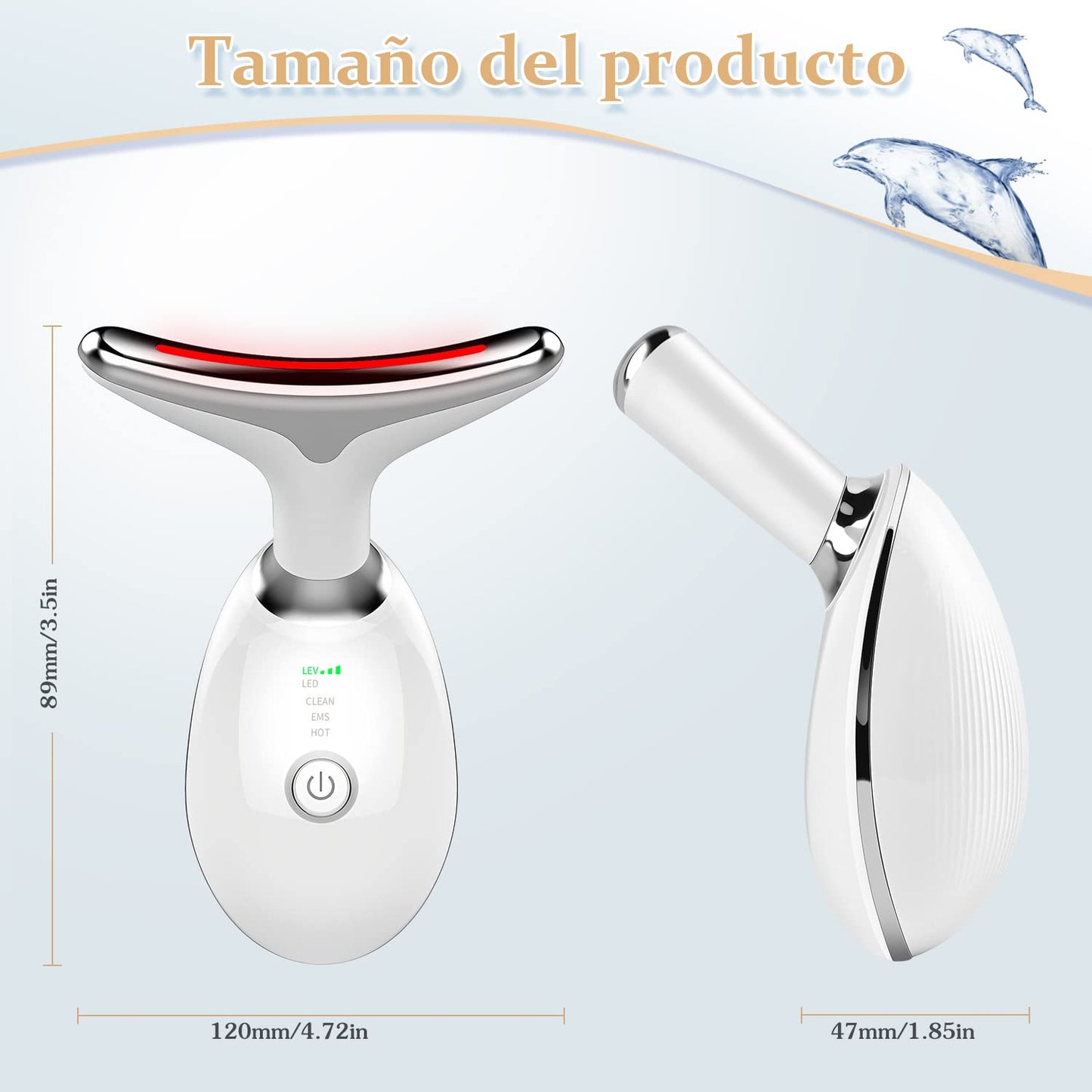 جهاز تدليك الوجه والرقبة بالإهتزاز