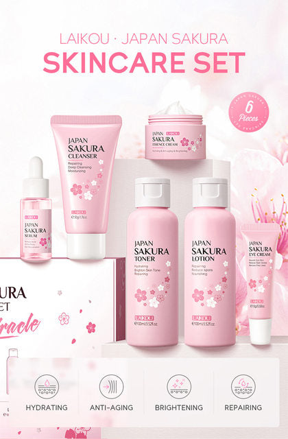 Sakura Japanese Skincare Set