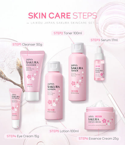 Sakura Japanese Skincare Set